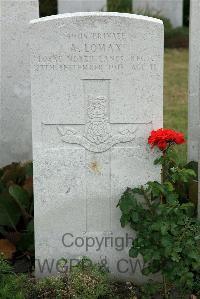 St. Sever Cemetery Extension Rouen - Lomax, Arthur