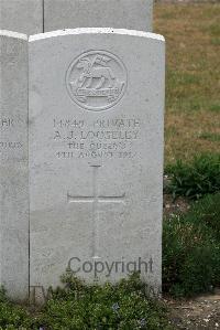 St. Sever Cemetery Extension Rouen - Looseley, Alfred James