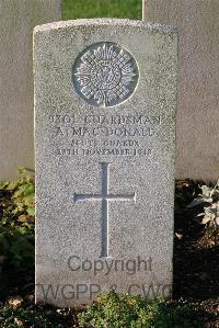 St. Sever Cemetery Extension Rouen - MacDonald, A