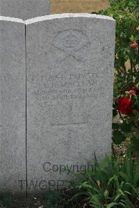 St. Sever Cemetery Extension Rouen - MacLean, Thomas Norman