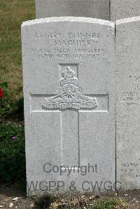 St. Sever Cemetery Extension Rouen - Maguire, J