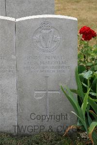St. Sever Cemetery Extension Rouen - Malcolm, H J