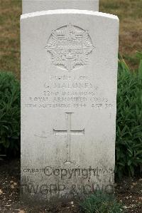 St. Sever Cemetery Extension Rouen - Maloney, George
