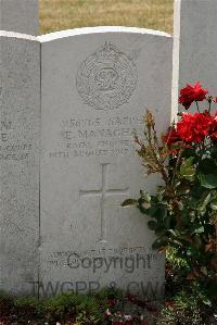 St. Sever Cemetery Extension Rouen - Managhan, Ernest
