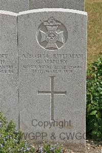 St. Sever Cemetery Extension Rouen - Manley, G