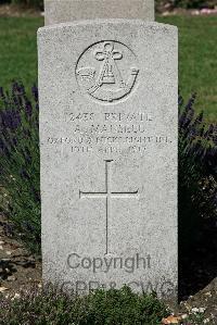 St. Sever Cemetery Extension Rouen - Mansell, A