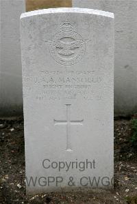 St. Sever Cemetery Extension Rouen - Mansfield, James Arthur Augustus