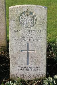 St. Sever Cemetery Extension Rouen - Mapp, James