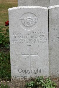 St. Sever Cemetery Extension Rouen - Marchington, B