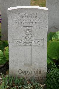 St. Sever Cemetery Extension Rouen - Martlew, G