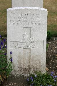 St. Sever Cemetery Extension Rouen - Mather, F