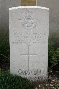 St. Sever Cemetery Extension Rouen - McAlear, Charles F.