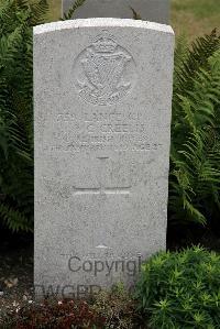 St. Sever Cemetery Extension Rouen - McCreelis, James