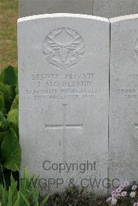 St. Sever Cemetery Extension Rouen - McDermid, J