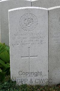 St. Sever Cemetery Extension Rouen - McDougall, William Wallace