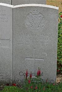 St. Sever Cemetery Extension Rouen - McDowell, James