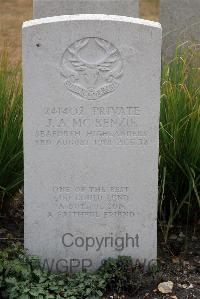 St. Sever Cemetery Extension Rouen - McKenzie, James Alexander