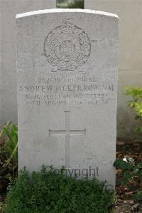 St. Sever Cemetery Extension Rouen - McKerrow, Andrew