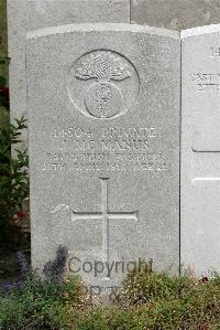 St. Sever Cemetery Extension Rouen - McManus, James