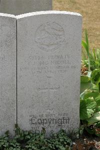 St. Sever Cemetery Extension Rouen - McNicoll, Charles Fleetwood