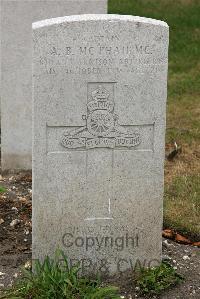 St. Sever Cemetery Extension Rouen - McPhail, Alexander Banks