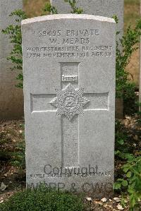 St. Sever Cemetery Extension Rouen - Meads, W