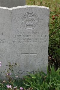 St. Sever Cemetery Extension Rouen - Middleditch, Horace William