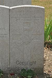 St. Sever Cemetery Extension Rouen - Minett, Frank