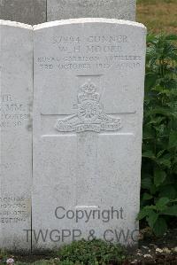St. Sever Cemetery Extension Rouen - Moore, William Henry