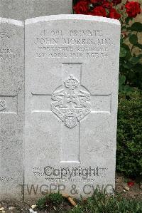 St. Sever Cemetery Extension Rouen - Morris, John