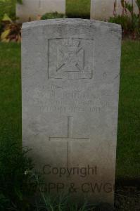 Templeux-Le-Guerard British Cemetery - Burnham, William Henry
