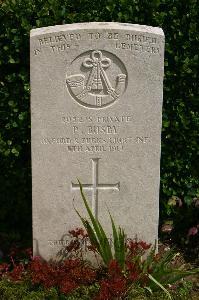Templeux-Le-Guerard British Cemetery - Busby, P