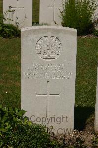 Templeux-Le-Guerard British Cemetery - Cambage, Morton Charles
