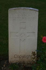 Templeux-Le-Guerard British Cemetery - Candlin, G