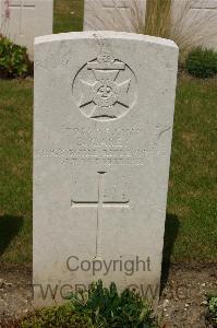 Templeux-Le-Guerard British Cemetery - Carey, B