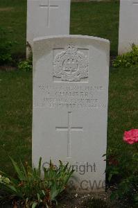 Templeux-Le-Guerard British Cemetery - Chambers, C