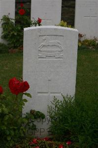 Templeux-Le-Guerard British Cemetery - Clark, C F