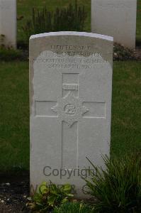 Templeux-Le-Guerard British Cemetery - Clutterbuck, Norman Eckstein