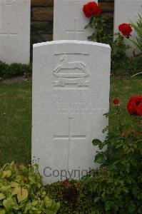 Templeux-Le-Guerard British Cemetery - Crosland, W