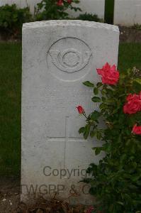 Templeux-Le-Guerard British Cemetery - Darwin, William Hubert
