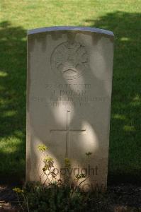 Templeux-Le-Guerard British Cemetery - Dolan, John