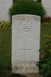 Templeux-Le-Guerard British Cemetery - Edwards, C H