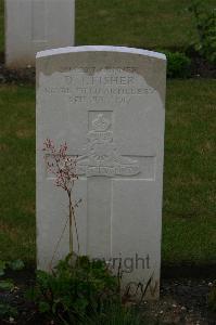 Templeux-Le-Guerard British Cemetery - Fisher, D J
