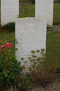 Templeux-Le-Guerard British Cemetery - Fitzgerald, T