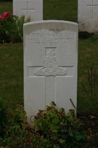 Templeux-Le-Guerard British Cemetery - Fitzpatrick, J