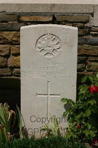 Templeux-Le-Guerard British Cemetery - Green, Ernest