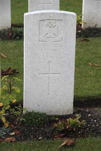 Templeux-Le-Guerard British Cemetery - Grey, W