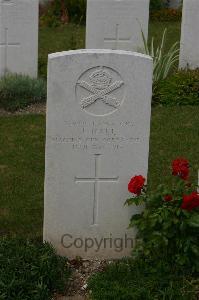 Templeux-Le-Guerard British Cemetery - Hall, J