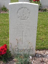 Templeux-Le-Guerard British Cemetery - Haynes, James