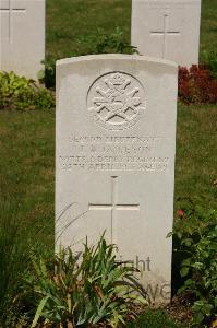 Templeux-Le-Guerard British Cemetery - Jamieson, John Melvill